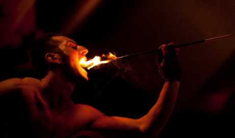 il mangiafuoco