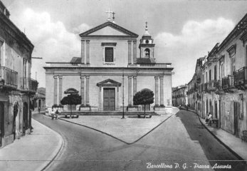 antica cartolina raffigurante il duomo S.Maria Assunta