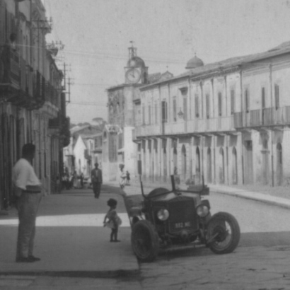 foto chiesa SS. Crocifisso anni cinquanta