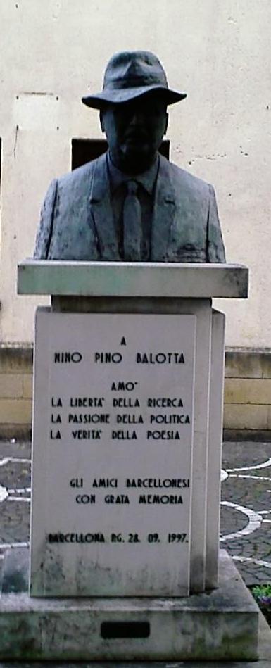 foto busto Nino Pino Balotta