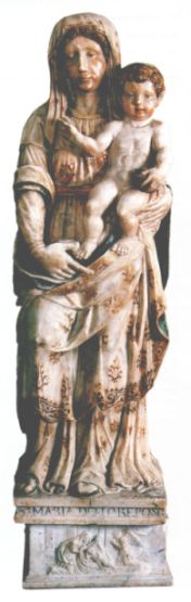 foto statua Madonna del Riposo