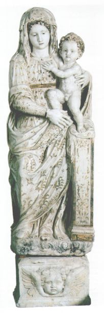 foto statua Santa Maria del Piliere