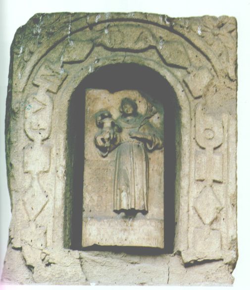 foto bassorilievo di Sant'Antonio da Padova