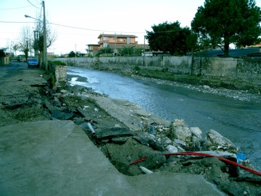 foto argini crollati