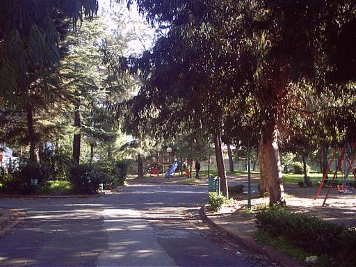 panoramica della villa